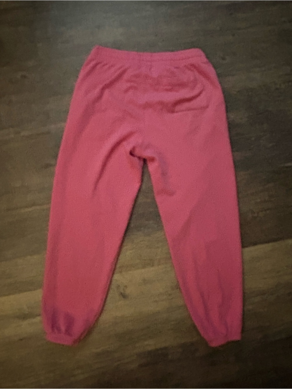 Pink Drawstring Jogger Sweatpants - Picture 2 of 4